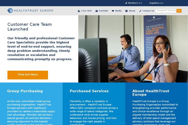 healthtrusteurope.com site used Divi-atiba