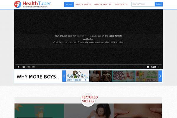 healthtuber.com site used Viduze