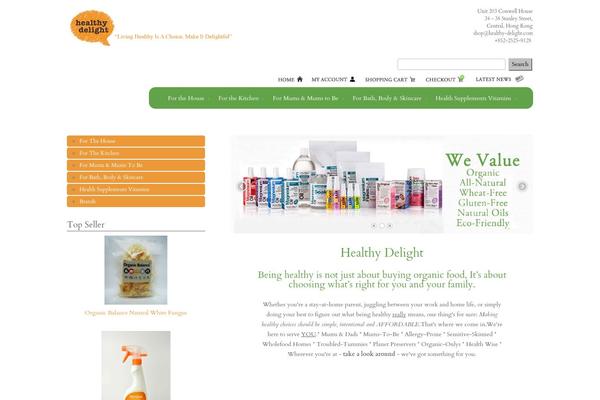 healthy-delight.com site used Hl