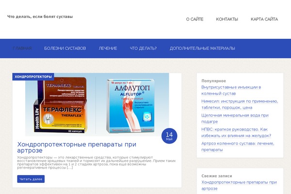 healthy-joint.ru site used Kids Campus