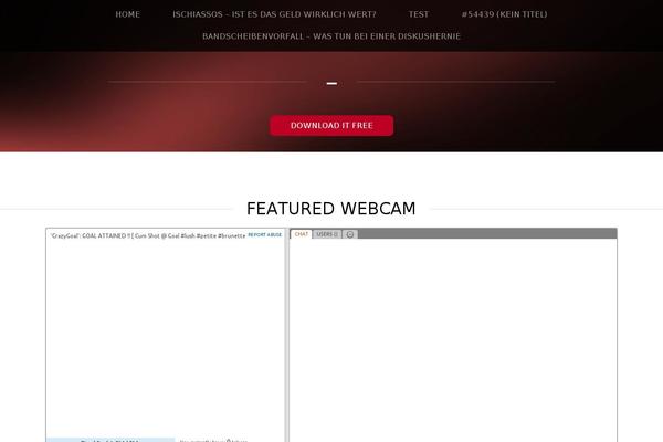 Vito theme site design template sample