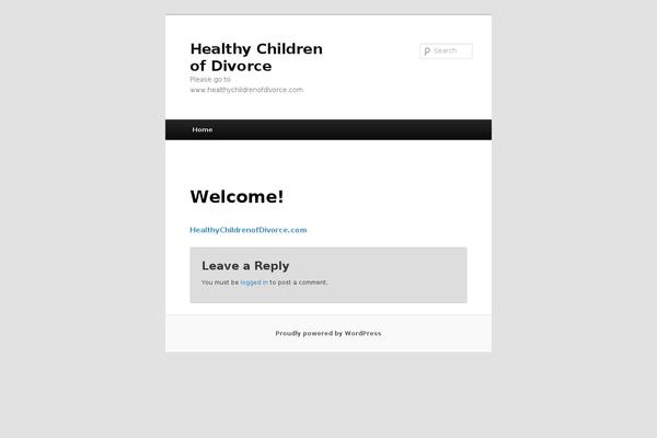 healthychildrenofdivorce.net site used Twenty Eleven