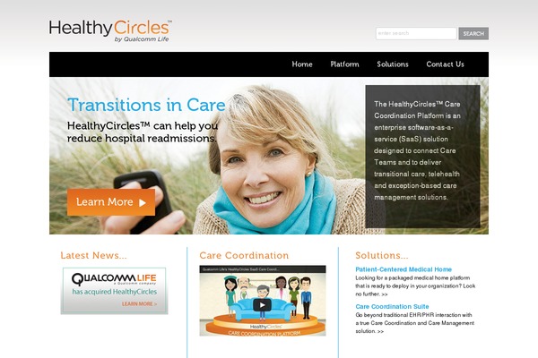 healthycircles.com site used Qualcomm