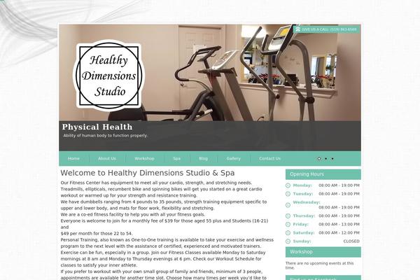 healthydimensions.ca site used Healthydimensions