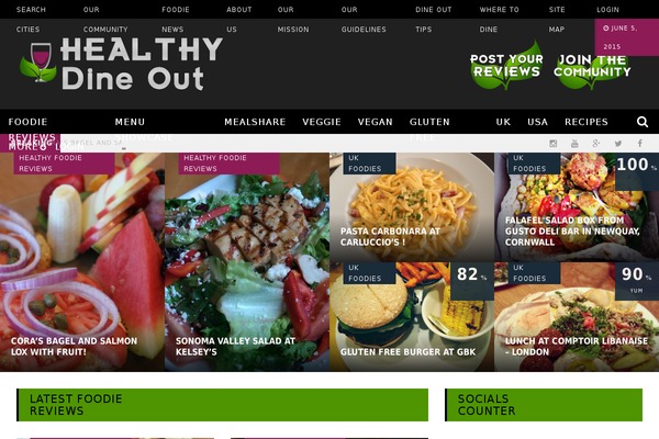 healthydineout.com site used Newscode