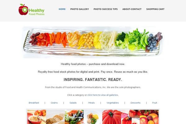 Photocrati theme site design template sample