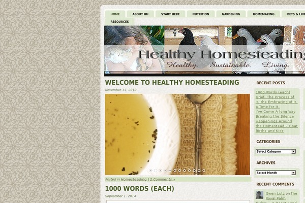 healthyhomesteading.com site used Healthy_homesteading_theme_12