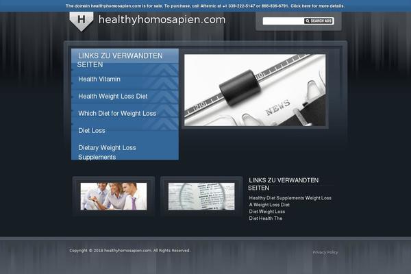 healthyhomosapien.com site used Dynamik Gen