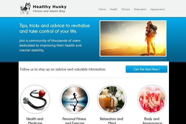 healthyhusky.com site used Healthy_husky