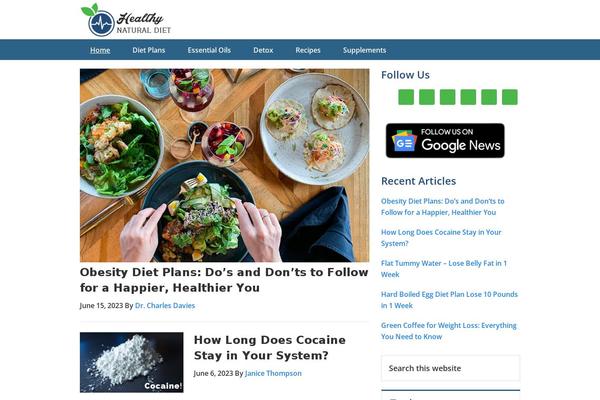 healthynaturaldiet.com site used Genesis-authority