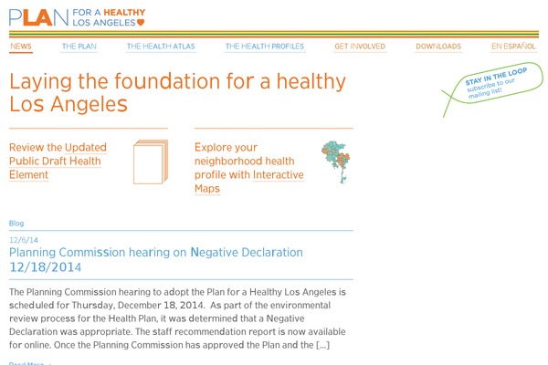 healthyplan.la site used Healthyplan