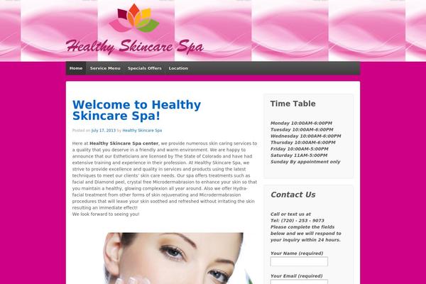 Responsive theme site design template sample