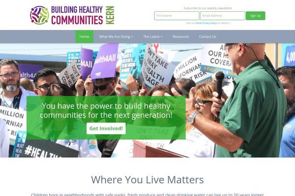 healthysouthkern.org site used Materialize-child