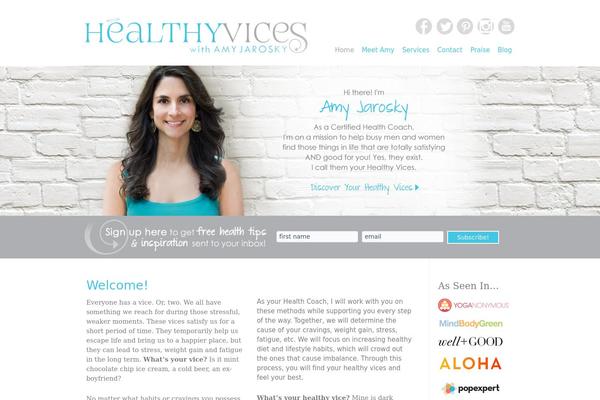 healthyvices.com site used Ajhv_homepage_2014