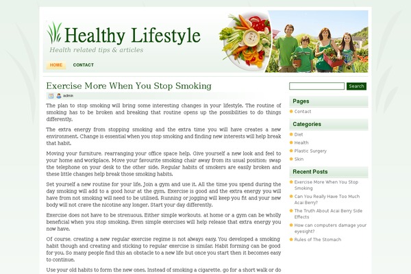 healthywaukesha.com site used Healthylifestyle