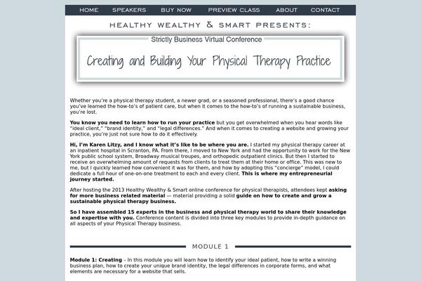 healthywealthysmart.com site used Weaver II pro