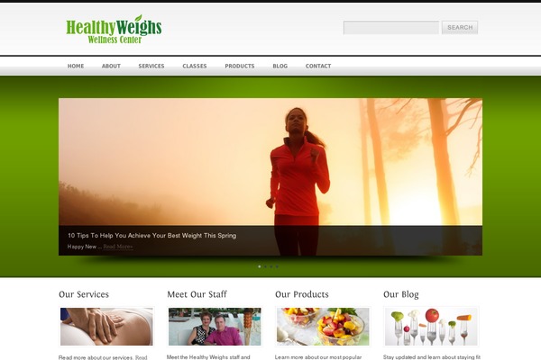 healthyweighs.net site used Podium
