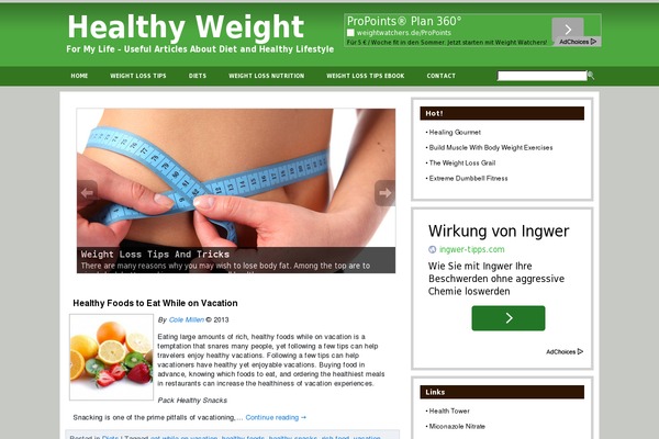 Chameleon theme site design template sample