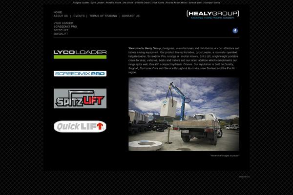 healygroup.com.au site used Healy