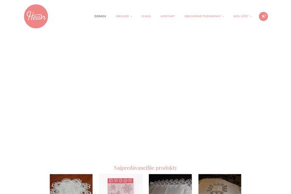 Handmade-child theme site design template sample