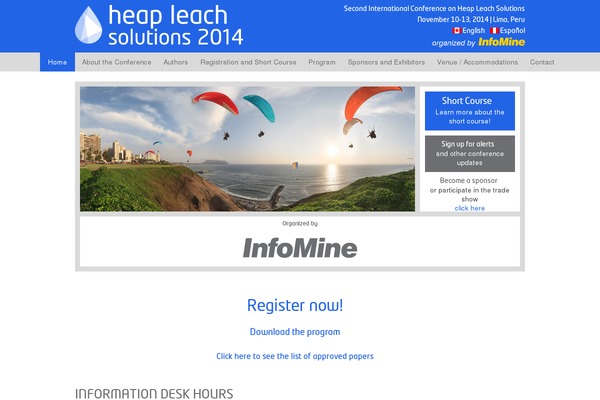 heapleachsolutions.com site used Heapleach2015