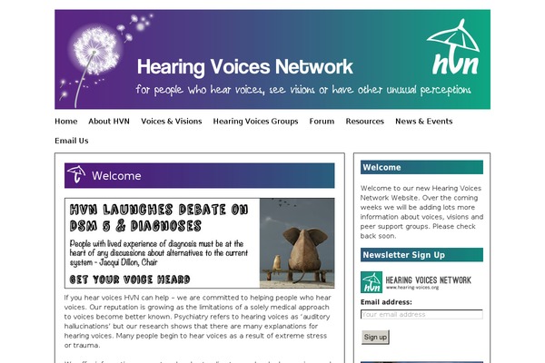 hearing-voices.org site used Hvn