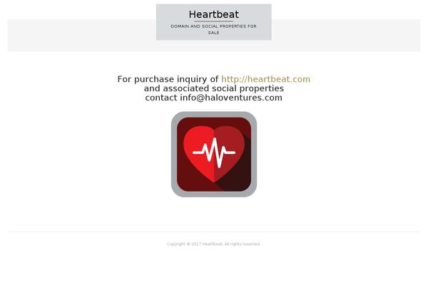 heartbeat.com site used Aberration Lite
