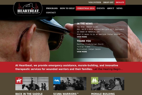 heartbeatforwarriors.org site used Trailhead