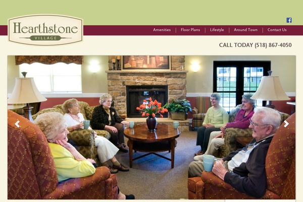 hearthstonevillage.com site used Seniorhousing