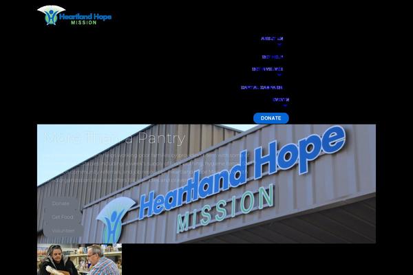 heartlandhopemission.org site used Neve