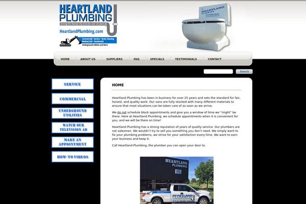 heartlandplumbing.com site used Theme800