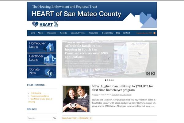 heartofsmc.org site used Canvas