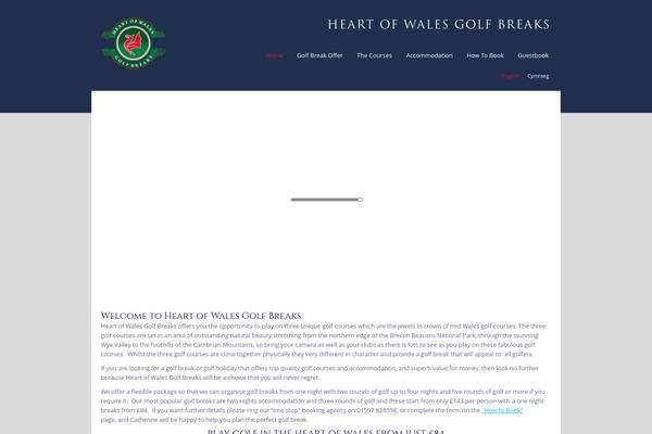 heartofwalesgolfbreaks.co.uk site used E-simple