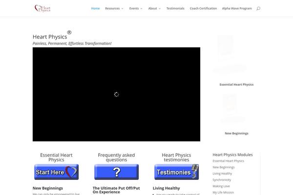 heartphysics.com site used Heart-physics
