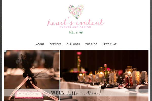 Virtue theme site design template sample