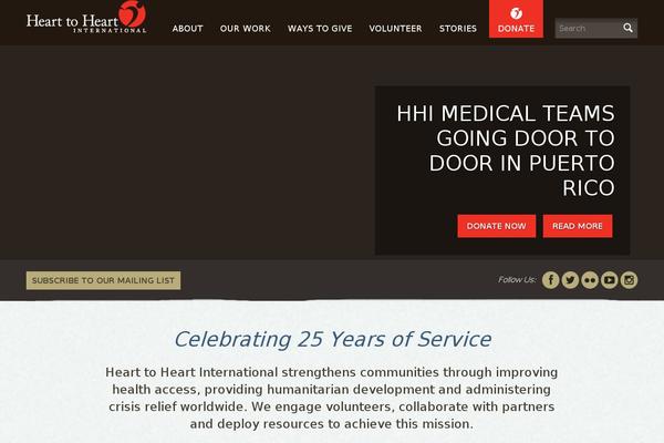 hearttoheart.org site used Hth