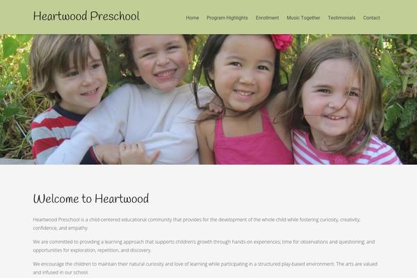 heartwoodpreschool.com site used Primary-child