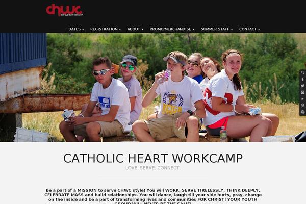 heartworkcamp.com site used Grandis-theme
