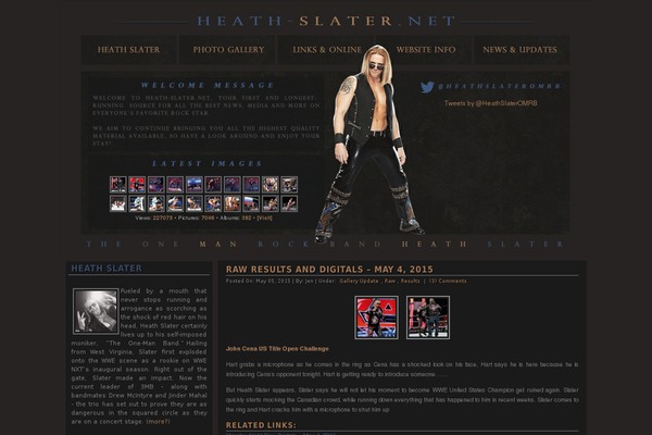 heath-slater.net site used Heathgray