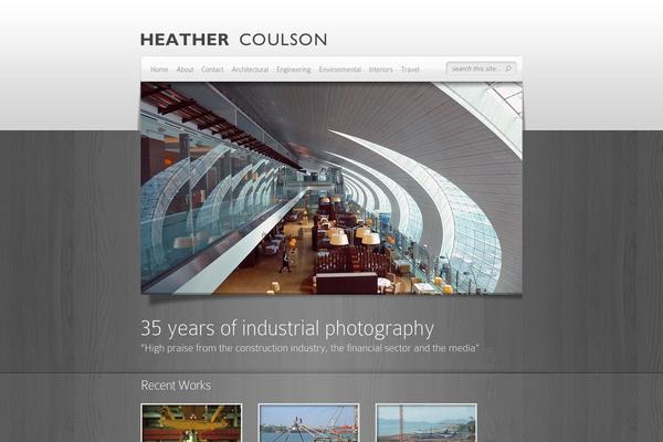 heathercoulson.com site used Heather