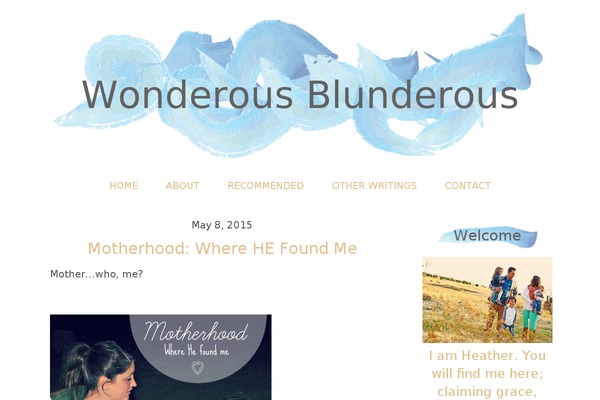 heatherduncanwrites.com site used Womanstouchtheme