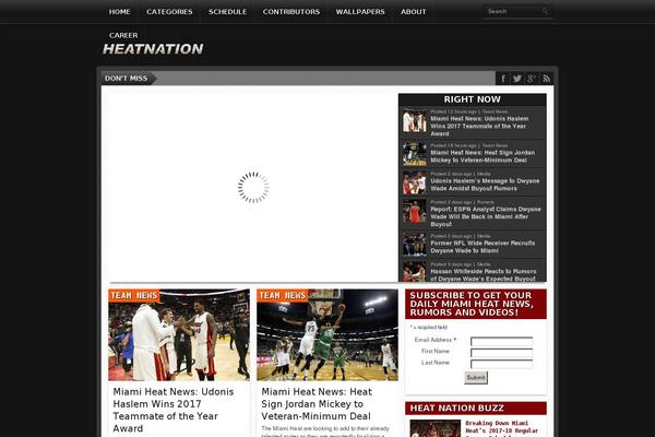 heatnation.com site used Gamedaynew