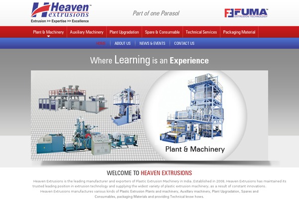 heavenextrusions.com site used Heaven