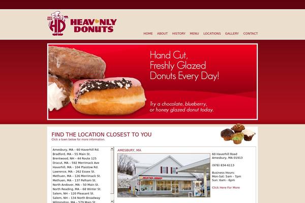 heavnlydonuts.com site used Donuts