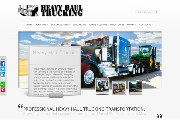heavyhaultrucking.co site used Foxy Child
