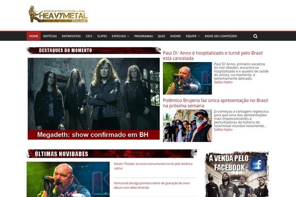 heavymetalonline.com.br site used Morning Monday Lite