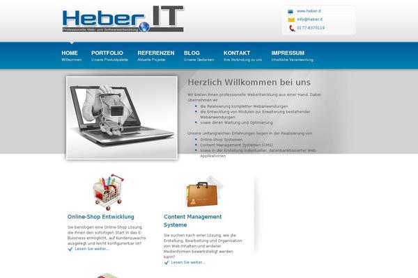 heber.it site used Centivio