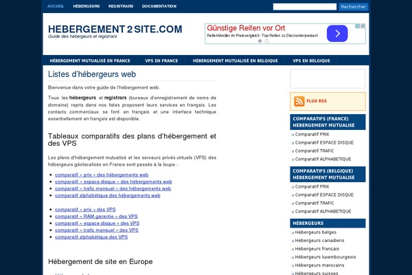 hebergement2site.com site used Grooveblue