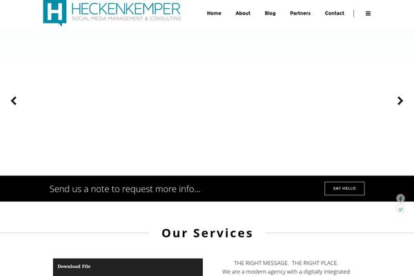Accio theme site design template sample