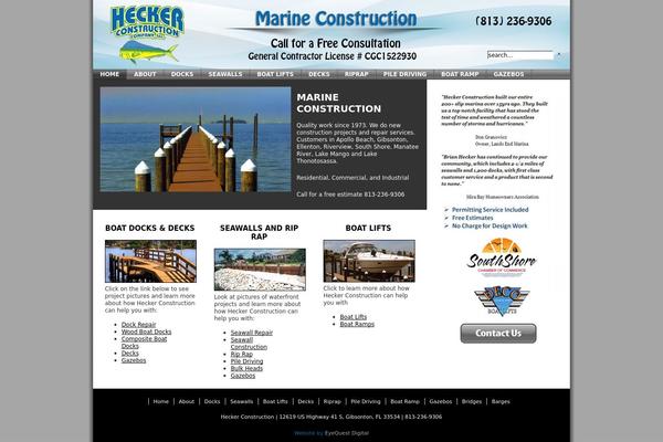 heckerconstruction.com site used iCompany